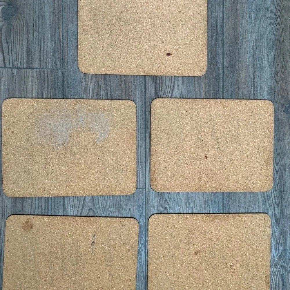 Hardboard coasters